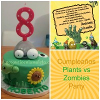 Cumpleaños Plantas contra Zombies/ Plants vs Zombies Party